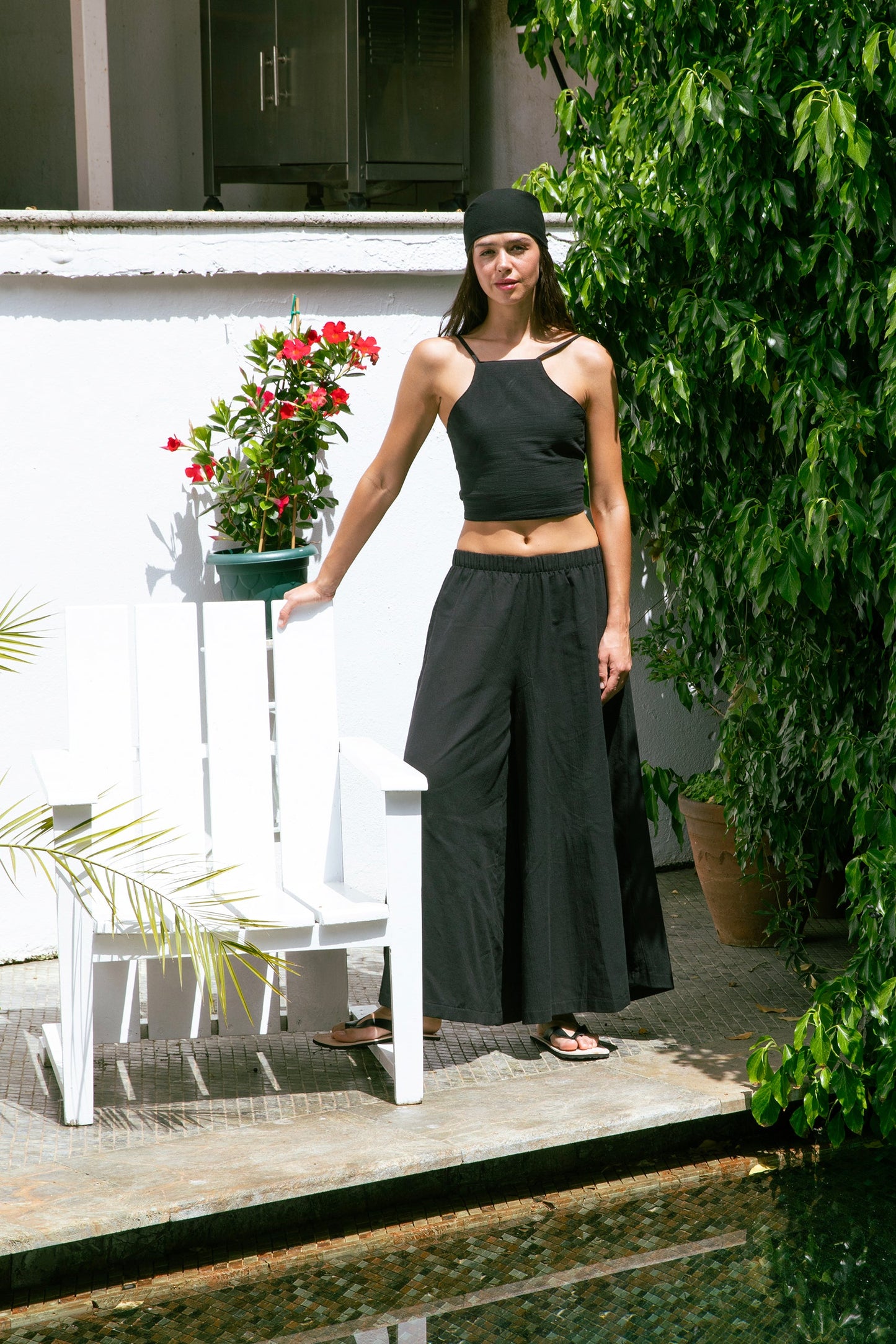 Black Palazzo Pant