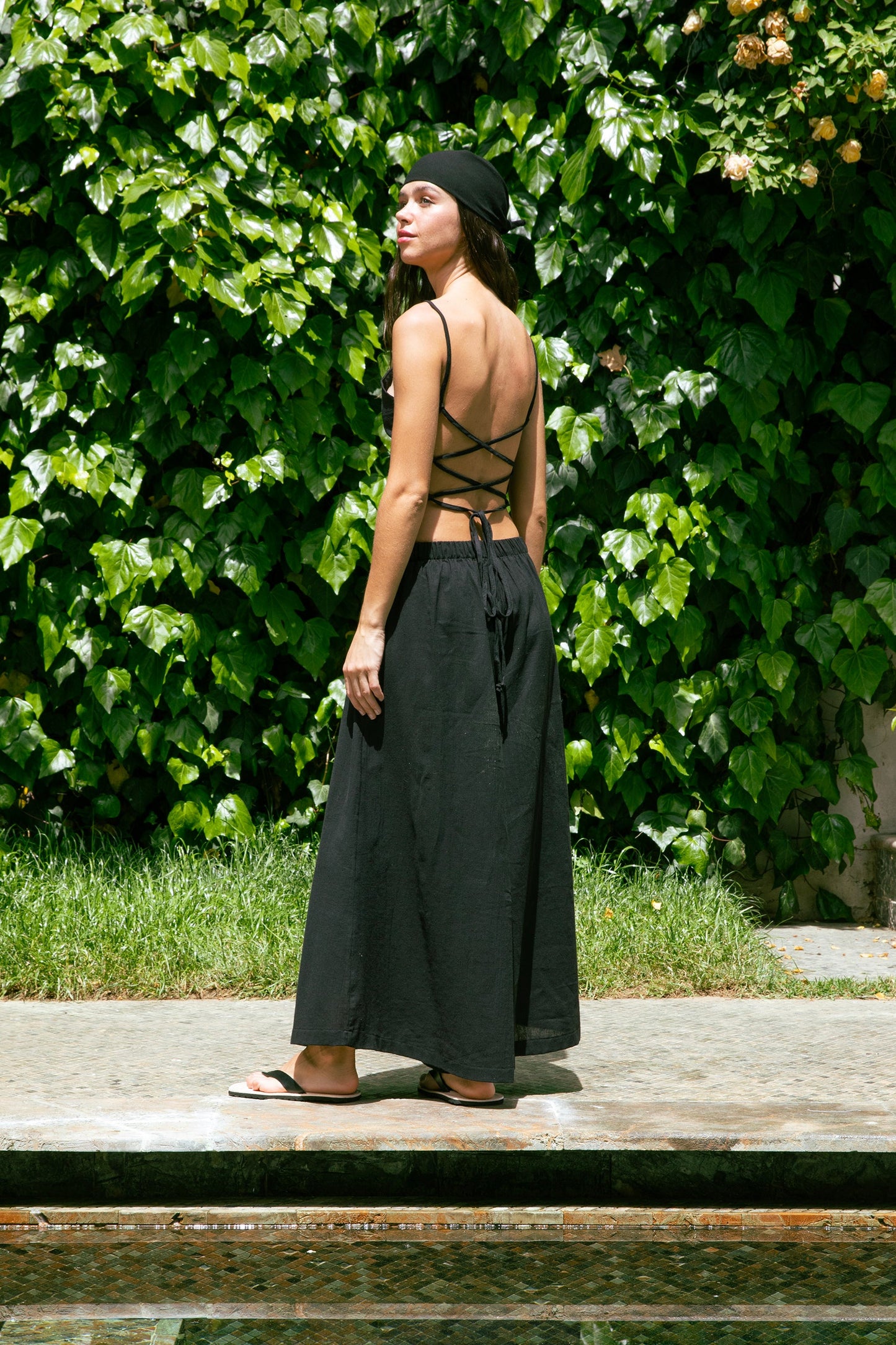 Black Palazzo Pant